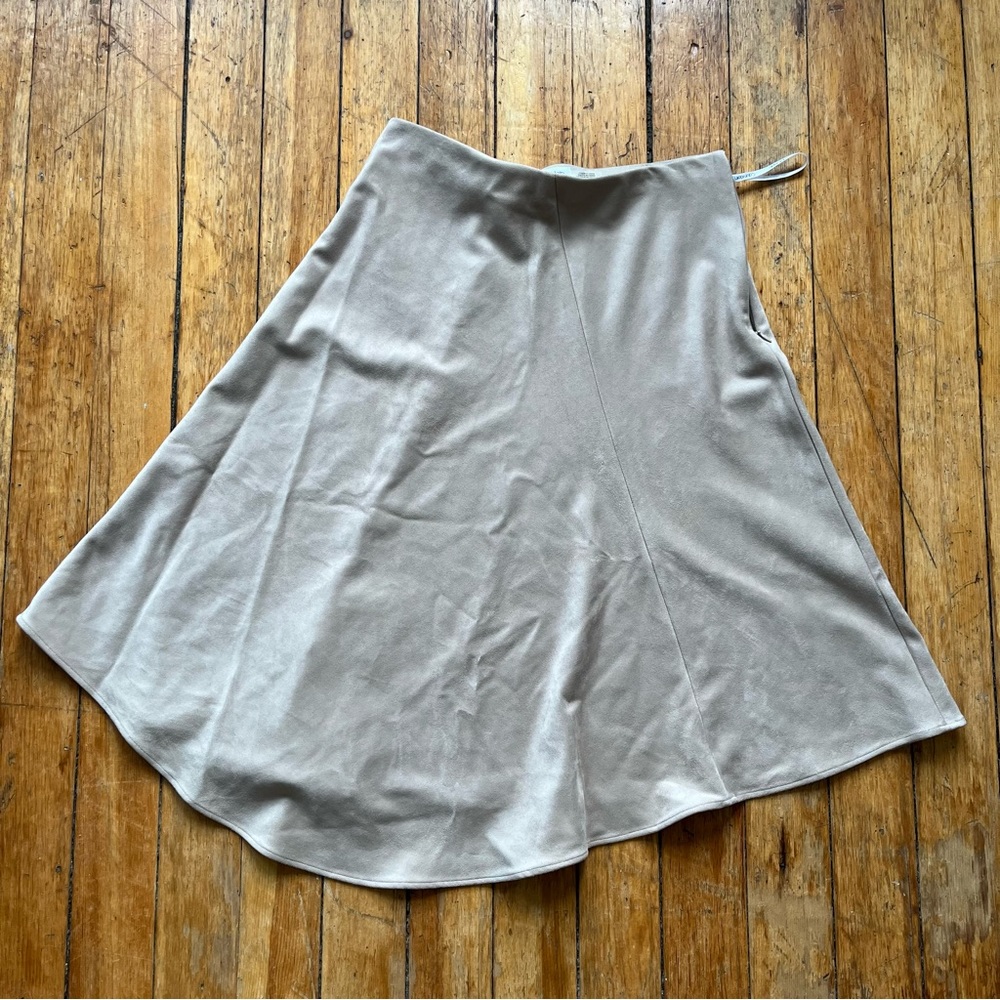 Calvin Klein Suede Skirt